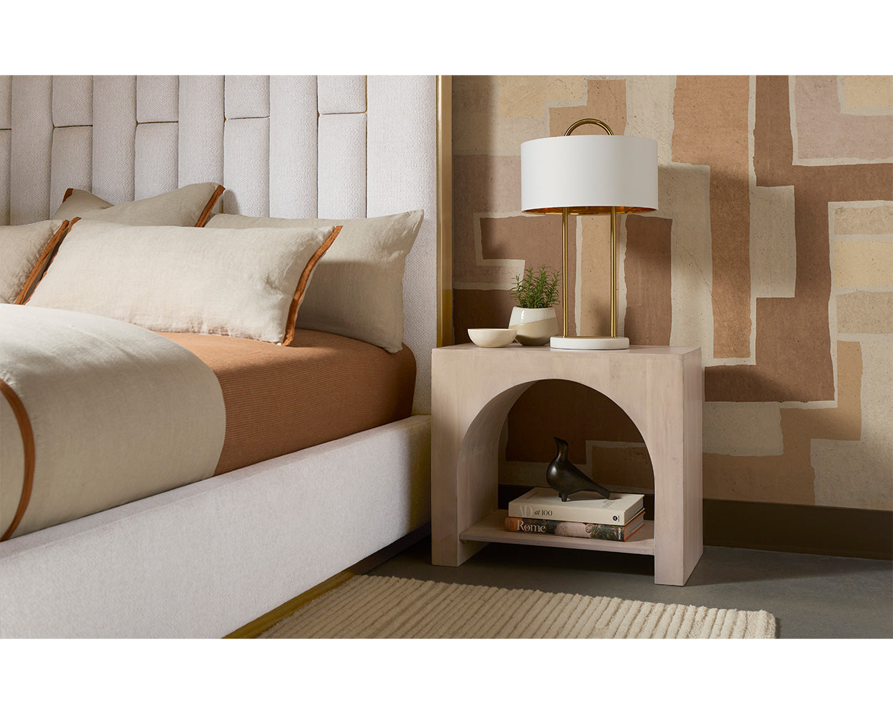 Salma Side Table - functional design with style | Image 2 | InSTYLE Home & Rugs