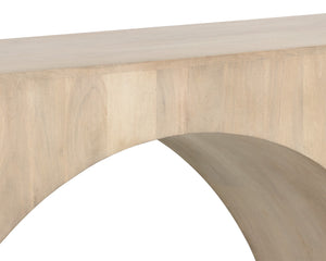 Salma Console Table - slim tables for entryways | Image 6 | InSTYLE Home & Rugs