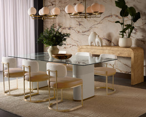 Aemond Dining Table - perfect for family meals | Image 3 | InSTYLE Home & Rugs