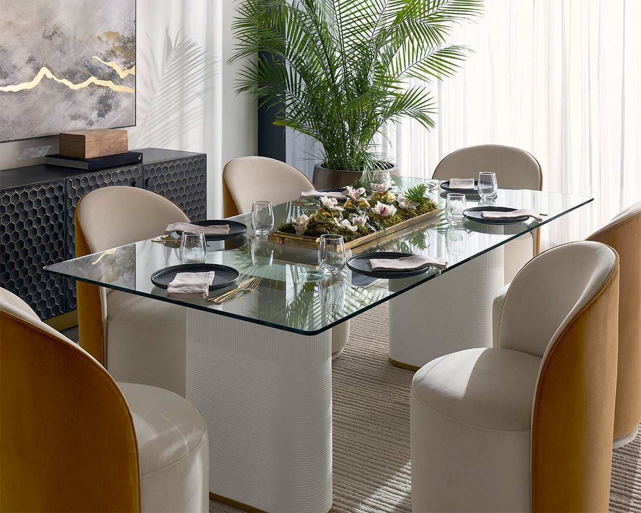 Aemond Dining Table - perfect for family meals | Image 2 | InSTYLE Home & Rugs