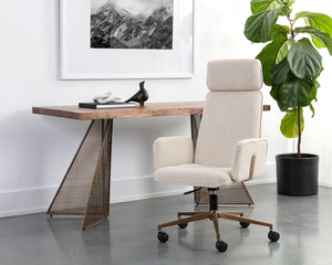 Kalev Office Chair - stylish chairs for modern offices | Image 10 | InSTYLE Home & Rugs