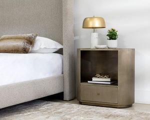 Siena Nightstand - modern storage for your bedside | Image 3 | InSTYLE Home & Rugs