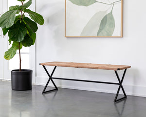 Elon Bench - stylish benches for any space | Image 8 | InSTYLE Home & Rugs