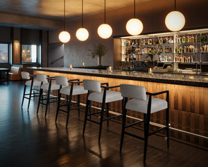 Keagan Barstool - modern bar seating with style | Image 3 | InSTYLE Home & Rugs