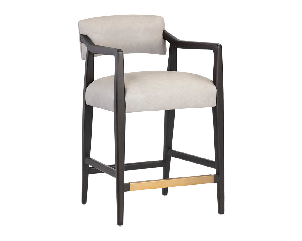 Keagan Counter Stool - perfect for modern counters | Image 2 | InSTYLE Home & Rugs