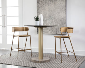 Keanu Counter Stool - perfect for modern counters | Image 9 | InSTYLE Home & Rugs