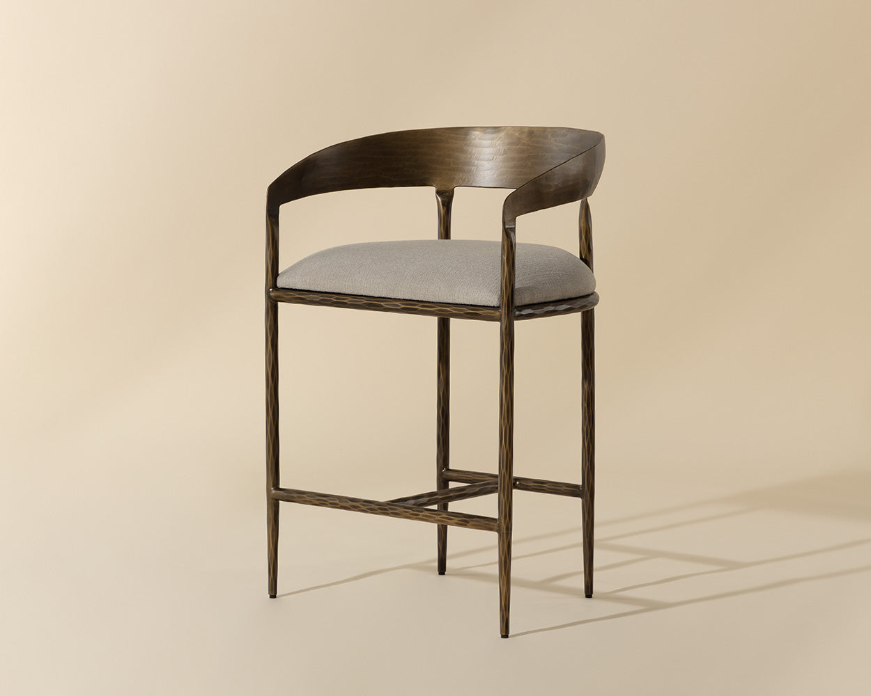 Zanatta Counter Stool - perfect for modern counters | Image 2 | InSTYLE Home & Rugs