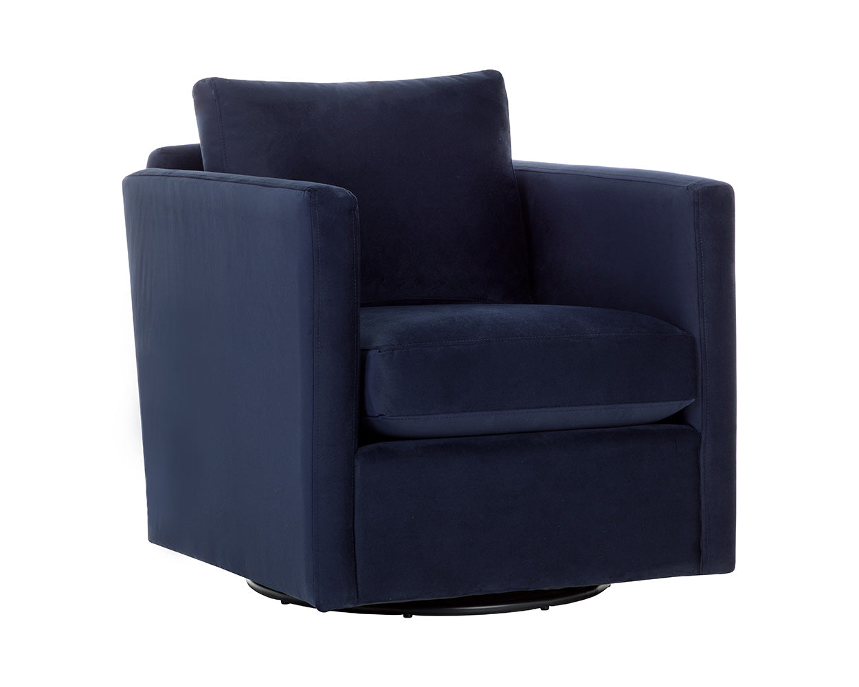 Georgie Swivel Lounge Chair - stylish lounge chairs for any room | Image 1 | InSTYLE Home & Rugs