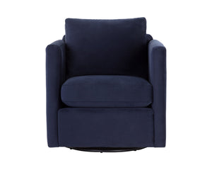 Georgie Swivel Lounge Chair - stylish lounge chairs for any room | Image 3 | InSTYLE Home & Rugs