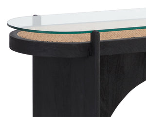 Adora Console Table - sleek design for modern homes | Image 6 | InSTYLE Home & Rugs