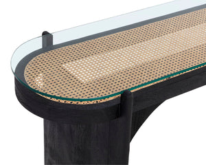 Adora Console Table - sleek design for modern homes | Image 7 | InSTYLE Home & Rugs