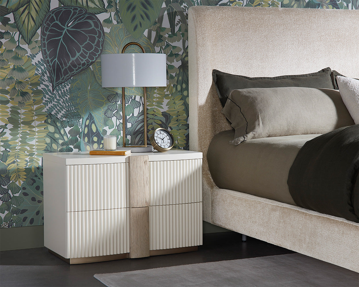 Venetta Nightstand - compact nightstands with style | Image 2 | InSTYLE Home & Rugs