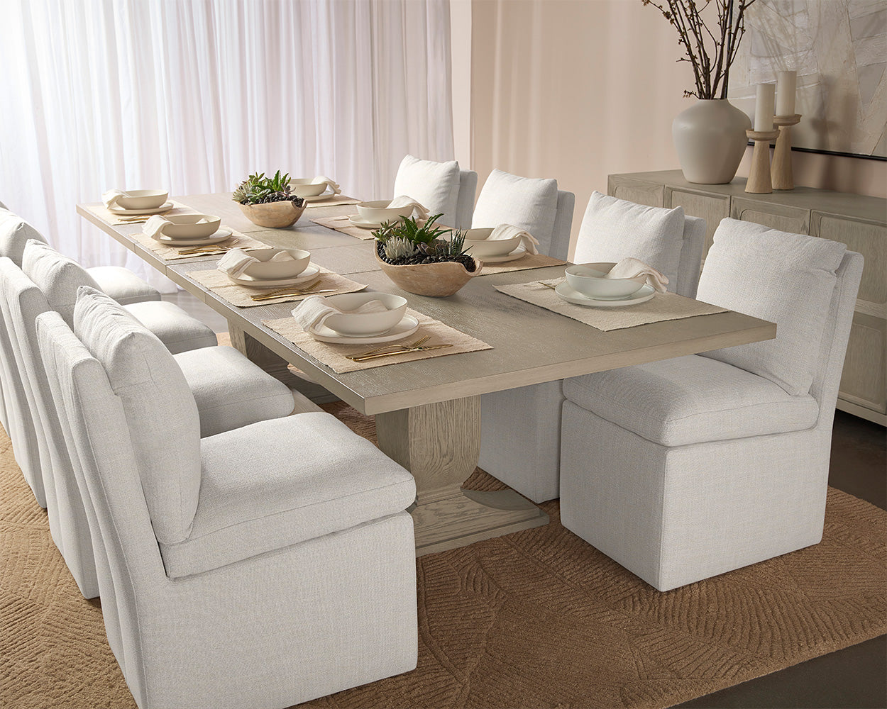 Rhaenyra Extension Dining Table - elegant tables for dining rooms | Image 2 | InSTYLE Home & Rugs
