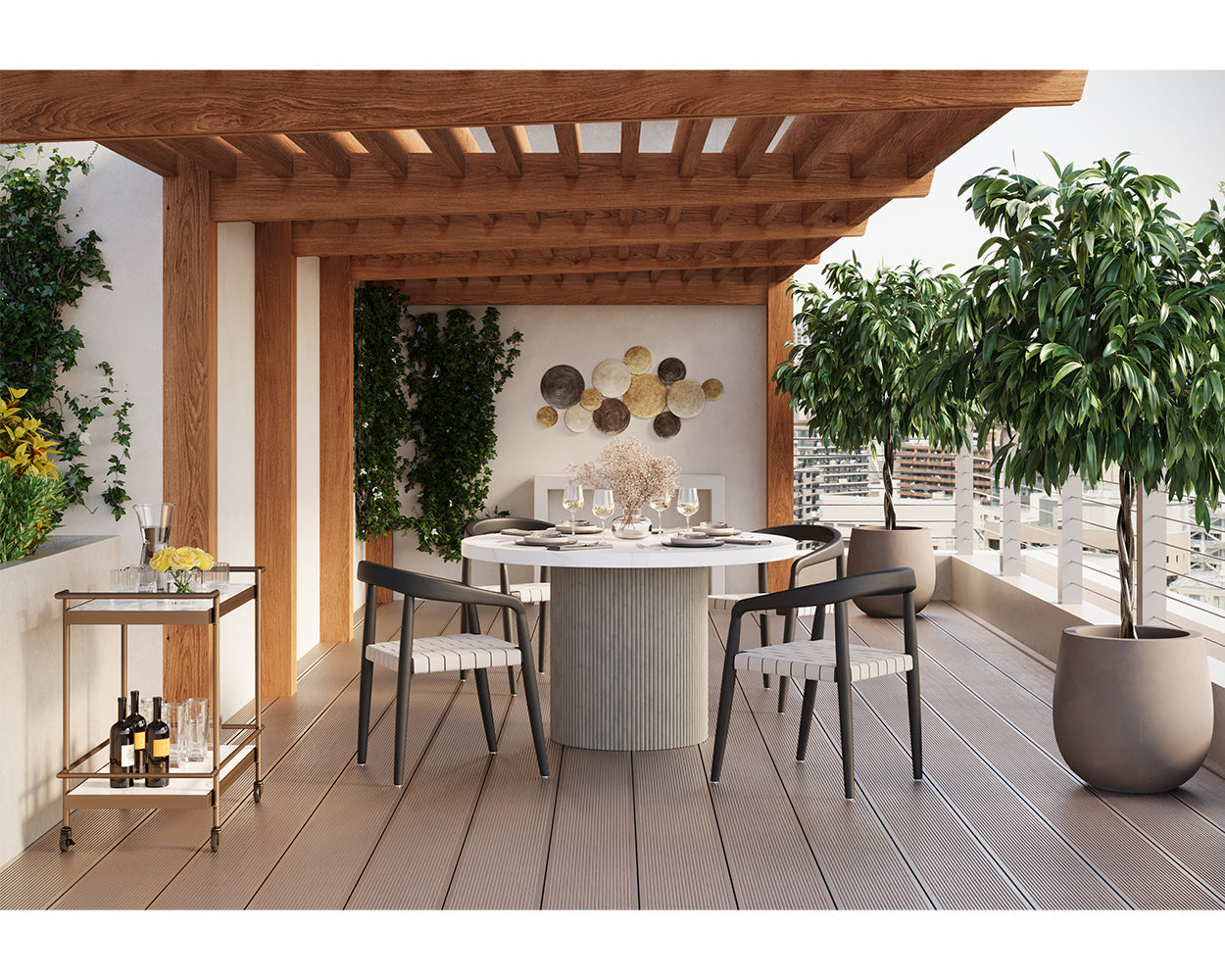 Contardi Bar Cart - elegant cabinets for your bar | Image 2 | InSTYLE Home & Rugs