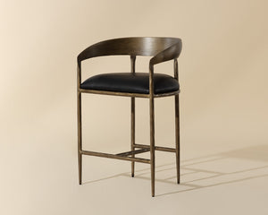 Zanatta Counter Stool - perfect for modern counters | Image 3 | InSTYLE Home & Rugs