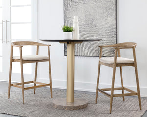 Jeremy Counter Stool - sleek stools for kitchen bars | Image 2 | InSTYLE Home & Rugs