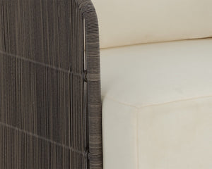 Ravenna Swivel Armchair - chic lounge chairs for gardens | Image 7 | InSTYLE Home & Rugs