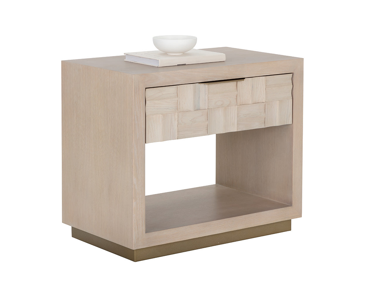 Akava Nightstand - modern storage for your bedside | Image 1 | InSTYLE Home & Rugs