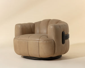 Tadeo Swivel Armchair - comfortable chairs for relaxation | Image 1 | InSTYLE Home & Rugs