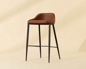 Astra Barstool - modern bar seating with style | Image 3 | InSTYLE Home & Rugs