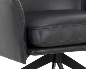 Crosby Swivel Lounge Chair - comfortable chairs for relaxation | Image 15 | InSTYLE Home & Rugs