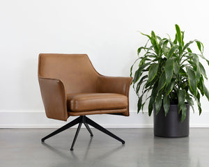 Crosby Swivel Lounge Chair - comfortable chairs for relaxation | Image 3 | InSTYLE Home & Rugs