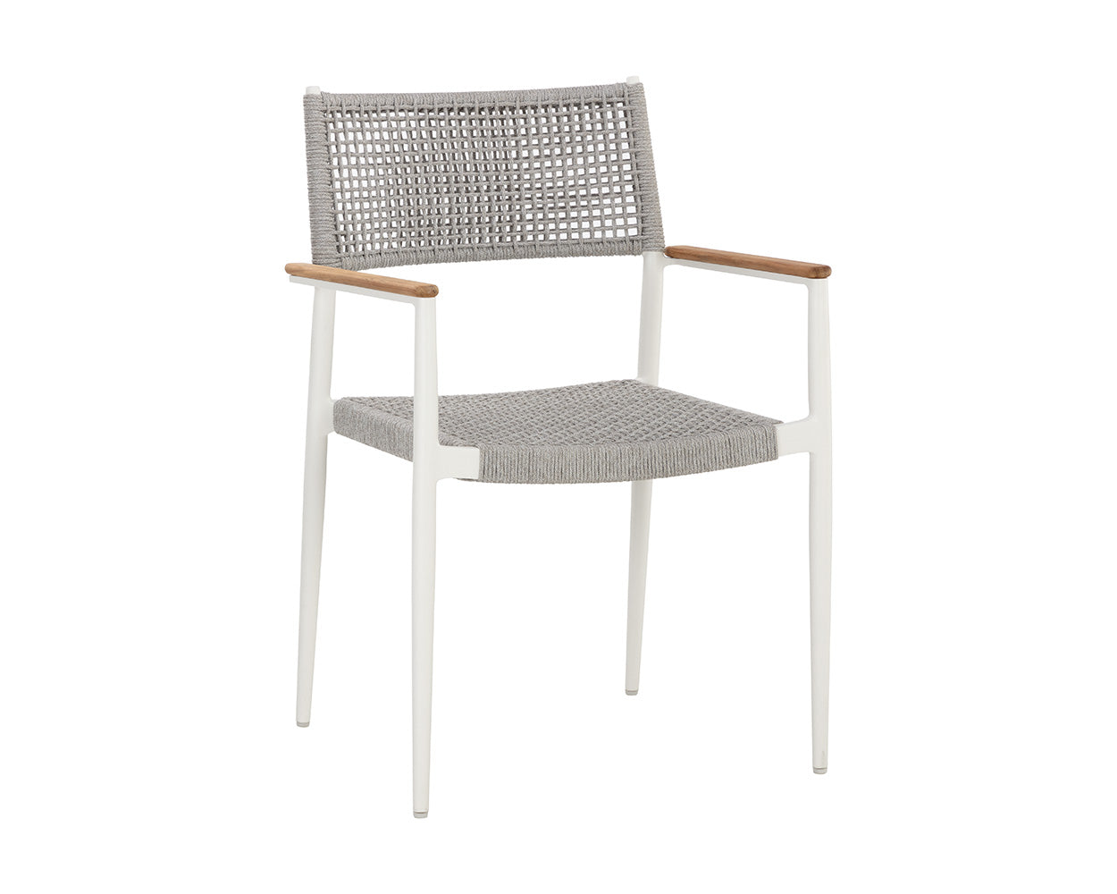 Nava Stackable Dining Armchair - stylish chairs for any table | Image 1 | InSTYLE Home & Rugs