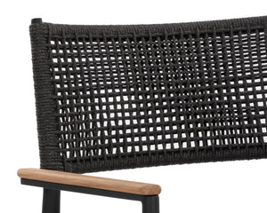Nava Stackable Dining Armchair - elegant seating for dining areas | Image 6 | InSTYLE Home & Rugs