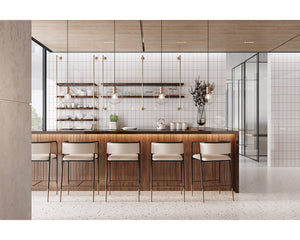 Brenan Barstool - modern bar seating with style | Image 4 | InSTYLE Home & Rugs