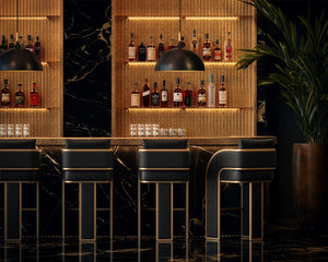 Baz Barstool - modern bar seating with style | Image 3 | InSTYLE Home & Rugs