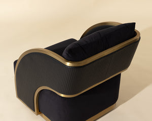 Baz Swivel Lounge Chair - comfortable chairs for relaxation | Image 6 | InSTYLE Home & Rugs