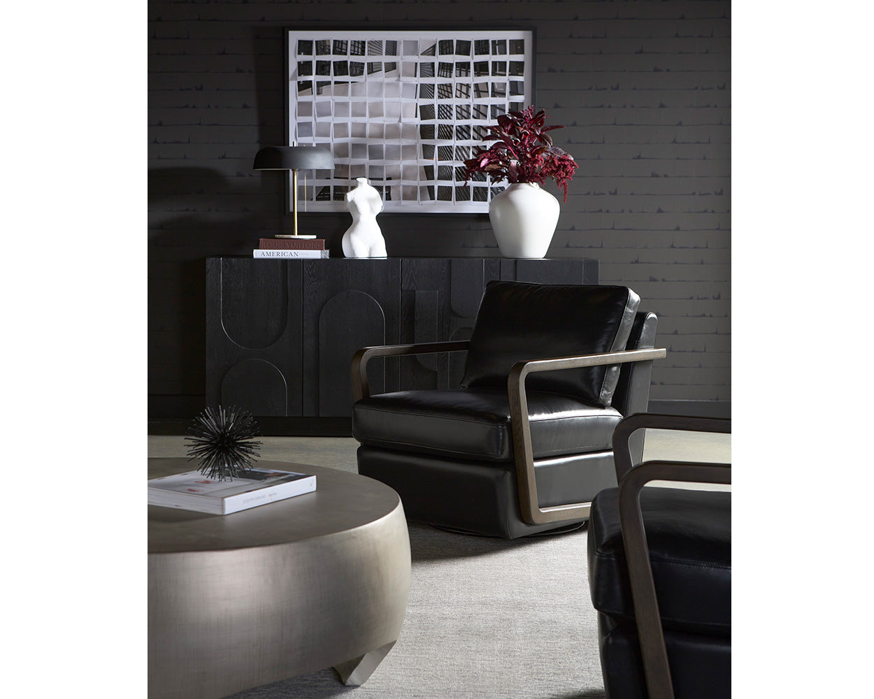 Castell Swivel Lounge Chair - stylish lounge chairs for any room | Image 2 | InSTYLE Home & Rugs