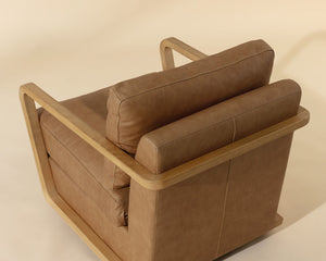 Castell Swivel Lounge Chair - comfortable chairs for relaxation | Image 4 | InSTYLE Home & Rugs