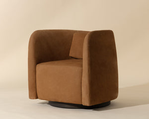 Emilie Swivel Lounge Chair - perfect for casual unwinding | Image 1 | InSTYLE Home & Rugs