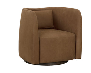 Emilie Swivel Lounge Chair - perfect for casual unwinding | Image 8 | InSTYLE Home & Rugs
