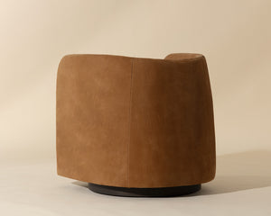 Emilie Swivel Lounge Chair - perfect for casual unwinding | Image 6 | InSTYLE Home & Rugs