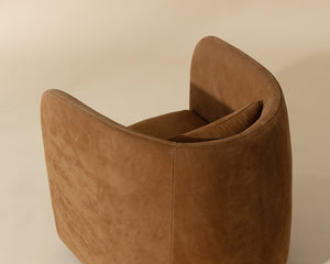 Emilie Swivel Lounge Chair - perfect for casual unwinding | Image 7 | InSTYLE Home & Rugs