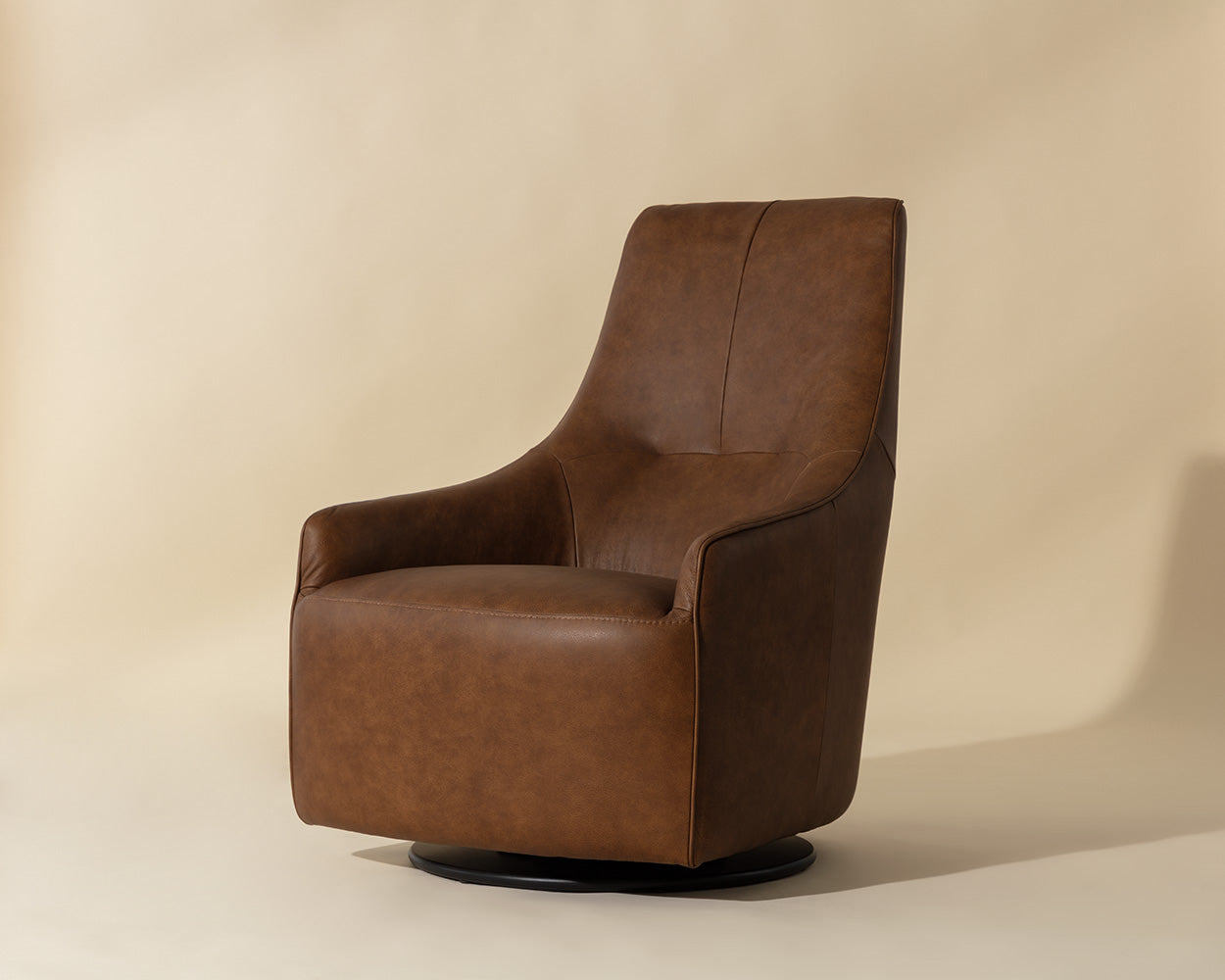 Carmine Swivel Lounge Chair - perfect for casual unwinding | Image 1 | InSTYLE Home & Rugs
