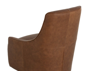 Carmine Swivel Lounge Chair - perfect for casual unwinding | Image 11 | InSTYLE Home & Rugs