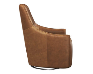 Carmine Swivel Lounge Chair - perfect for casual unwinding | Image 4 | InSTYLE Home & Rugs