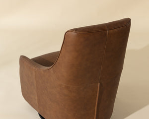 Carmine Swivel Lounge Chair - perfect for casual unwinding | Image 5 | InSTYLE Home & Rugs
