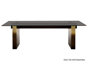 Calvosa Dining Table Base - stylish dining tables for gatherings | Image 6 | InSTYLE Home & Rugs