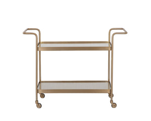 Durva Bar Cart - stylish bar carts for entertaining | Image 5 | InSTYLE Home & Rugs