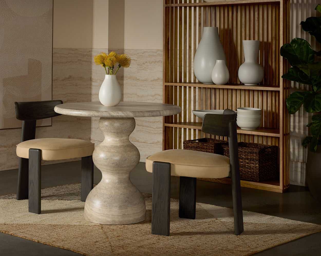Horton Dining Chair - elegant seating for dining areas | Image 2 | InSTYLE Home & Rugs