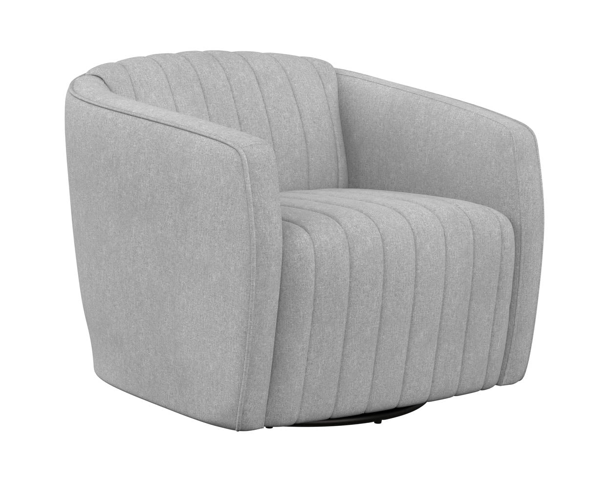 Garrison Swivel Lounge Chair - stylish lounge chairs for any room | Image 2 | InSTYLE Home & Rugs