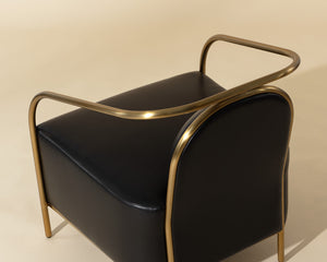 Cicero Lounge Chair - perfect for casual unwinding | Image 15 | InSTYLE Home & Rugs