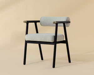 Sova Dining Armchair - elegant seating for dining areas | Image 1 | InSTYLE Home & Rugs