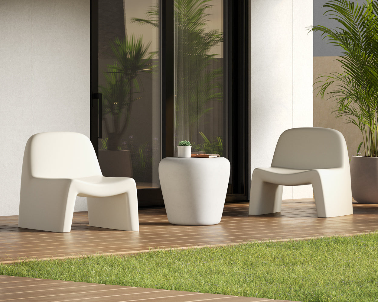 Kessel Lounge Chair - chic lounge chairs for gardens | Image 2 | InSTYLE Home & Rugs
