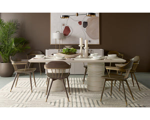 Alanya Dining Table - perfect for family meals | Image 3 | InSTYLE Home & Rugs