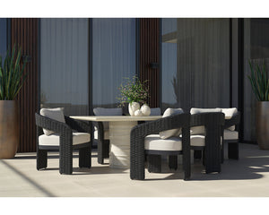 Alanya Dining Table - perfect for family meals | Image 4 | InSTYLE Home & Rugs